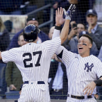 Stanton y Judge jonronean, Yankees avanzan a Serie de Campeonato
