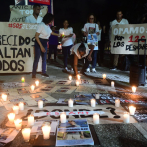 Vigilia frente al Palacio por 126 desaparecidos