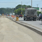 Repavimentación de la autopista 6 de Noviembre va lenta