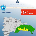La capital y SPM en alerta amarilla y otras 6 provincias en Verde, mientras vigilan zona de baja presión