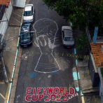 Brasileños decoran las calles para darle la bienvenida al Mundial de Qatar