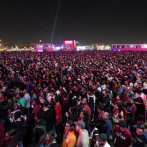 Empujones con policía qatarí en festival de aficionados