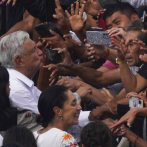 López Obrador se da un baño de masas: 