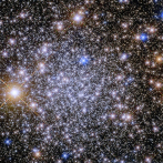 Hubble vislumbra una brillante reunión de estrellas