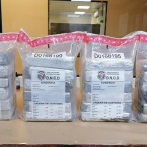 Agentes antinarcóticos decomisan 24 paquetes de cocaína en Puerto Caucedo