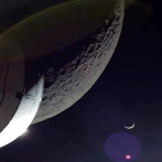 La nave Orión vuelve a acercarse a la Luna en su viaje de vuelta a la Tierra