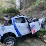 Mueren dos empleados de Propeep en accidente en carretera de San José de Ocoa