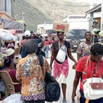 Haitianos acuden en masa a mercados