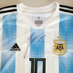 Subastarán una camiseta autografiada de Messi para causa benéfica