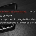 Android avisó del temblor segundos antes de ocurrir en RD: ¿Cómo funciona su servicio?