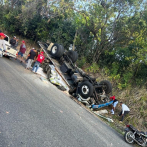 Una persona fallecida y dos heridos en accidente Los Hidalgos Puerto plata