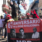 Movimiento Popular Dominicano marcha por la unidad revolucionaria en su 67 aniversario