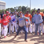 Inauguran el Torneo de Béisbol Viejas Glorias dedicado al ministro Camacho