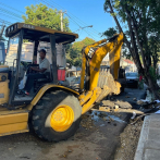 Coraasan dispone sustitución de tubería que causo daños en Santiago