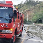 Fuego en Jarabacoa está controlado al 70%