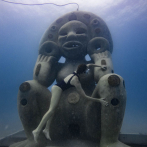 Regidores de Sosúa aprueba retirar estatua de Atabey del fondo de la playa ante pedido de iglesias
