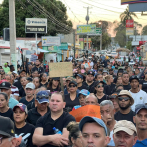 Marchan en Santiago Rodríguez en rechazo a daños a zonas boscosas del país