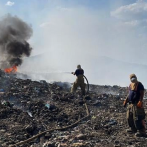 Sofocan incendio en el vertedero de Jarabacoa