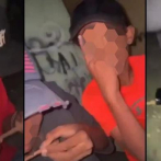 Envían a Conani a cuatro menores captados en video con presuntas drogas y armas de fuego