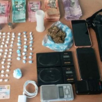 Policía Nacional incauta 334 porciones de sustancias controladas tras desmantelar varios puntos de drogas