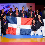 Wilfrido De la Cruz conquista oro en Open Junior de Taekwondo