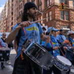 Inmigrantes latinos protagonizan la marcha por el Día del Trabajo en Nueva York