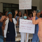 Enfermeras paran labores en hospitales del Este