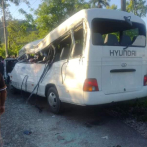 Accidente entre autobús escolar y patana conmociona a Hato Mayor