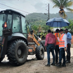 Equipos de Obras Públicas trabajan en provincias del Sur afectadas por lluvias