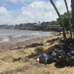 Continúan trabajos de limpieza en la playa de Montesinos