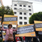 Movimiento por las Pensiones protestan para permanecer en sistema de reparto del CNSS