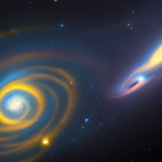 Las galaxias expulsan materia en forma de viento