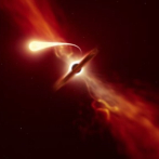 Astrónomos presencian el encendido energético de un agujero negro