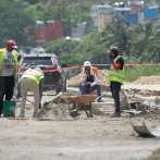 Trabajos en Paseo del Río del proyecto Domingo Savio con poco avance a pocos meses de inauguración
