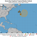 Prevén formación de depresión o tormenta tropical sobre Océano Atlántico central