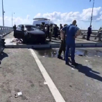 El puente de Crimea, clave para la logística bélica rusa, sufre otro ataque
