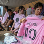 Camisetas a 184 dólares, récord de acreditaciones, famosos… La locura en el debut de Messi