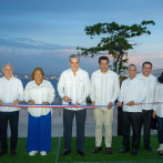 Abinader inauguró anoche el remozamiento del Malecón de SDE