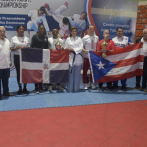 Vicepresidenta Raquel Peña entrega a RD Copa de campeón del Sexto Torneo Caribeño de Karate