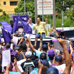 Abel Martínez realiza marcha por la región del Cibao