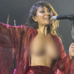 Eva Amaral pide libertad para las mujeres cantando a pecho descubierto ante más de 30 mil personas