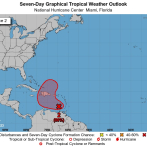 Onamet vigila onda tropical en el mar Caribe; podrían convertirse en depresión tropical
