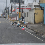 Santo Domingo Este amanece rodeado de basura y resintiendo ligeros efectos de Franklin