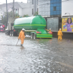 Imágenes de inundaciones en el Gran Santo Domingo por tormenta Franklin