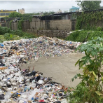 Cañadas del Gran Santo Domingo repletas de basura mientras Franklin deja torrenciales aguaceros