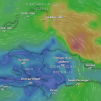 Tormenta Franklin sale por costa norte del país