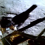 Primeras imágenes del rover de la India en la superficie lunar