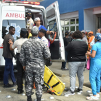 Varios afectados en accidente del metro son llevados a centros hospitalarios