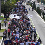 Una marcha contra la fiscal de Guatemala