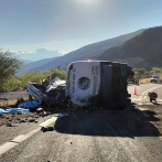 Mueren 18 migrantes de Venezuela y Haití en accidente de carretera en México